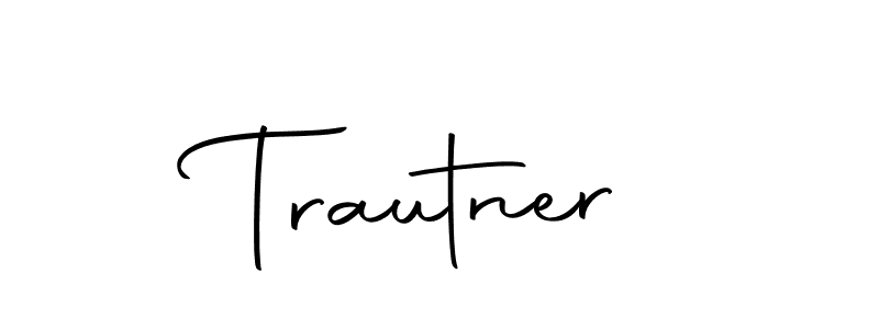 The best way (Autography-DOLnW) to make a short signature is to pick only two or three words in your name. The name Trautner include a total of six letters. For converting this name. Trautner signature style 10 images and pictures png