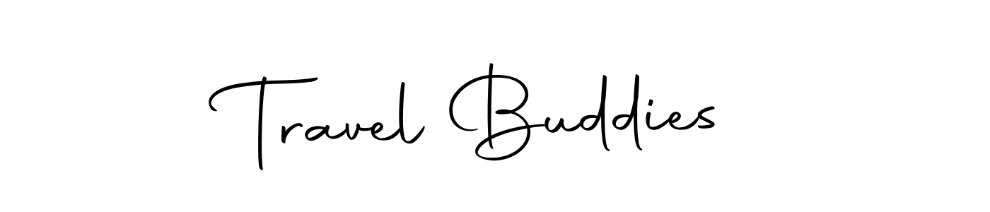 Make a beautiful signature design for name Travel Buddies. With this signature (Autography-DOLnW) style, you can create a handwritten signature for free. Travel Buddies signature style 10 images and pictures png