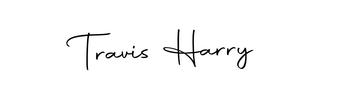 Make a beautiful signature design for name Travis Harry. With this signature (Autography-DOLnW) style, you can create a handwritten signature for free. Travis Harry signature style 10 images and pictures png