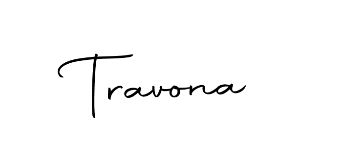 Make a beautiful signature design for name Travona. With this signature (Autography-DOLnW) style, you can create a handwritten signature for free. Travona signature style 10 images and pictures png