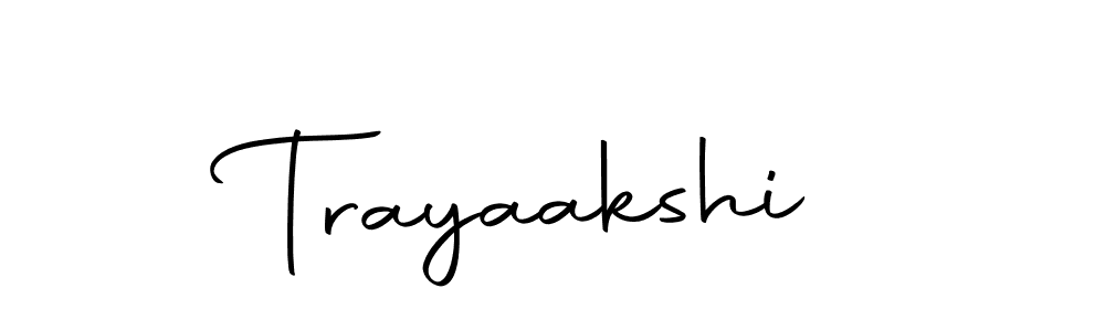 The best way (Autography-DOLnW) to make a short signature is to pick only two or three words in your name. The name Trayaakshi include a total of six letters. For converting this name. Trayaakshi signature style 10 images and pictures png