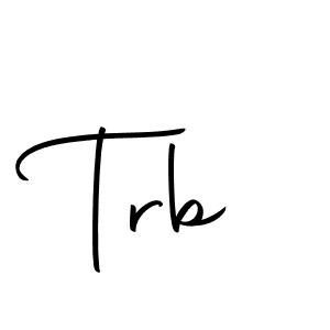 Also we have Trb name is the best signature style. Create professional handwritten signature collection using Autography-DOLnW autograph style. Trb signature style 10 images and pictures png