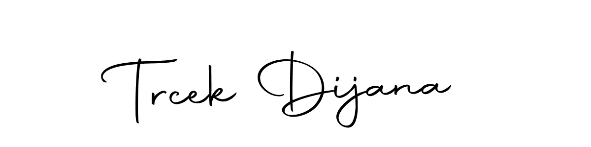 How to make Trcek Dijana signature? Autography-DOLnW is a professional autograph style. Create handwritten signature for Trcek Dijana name. Trcek Dijana signature style 10 images and pictures png