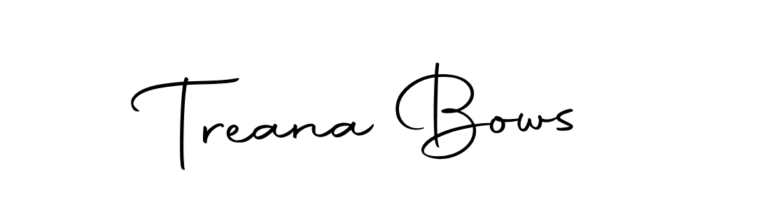 Once you've used our free online signature maker to create your best signature Autography-DOLnW style, it's time to enjoy all of the benefits that Treana Bows name signing documents. Treana Bows signature style 10 images and pictures png