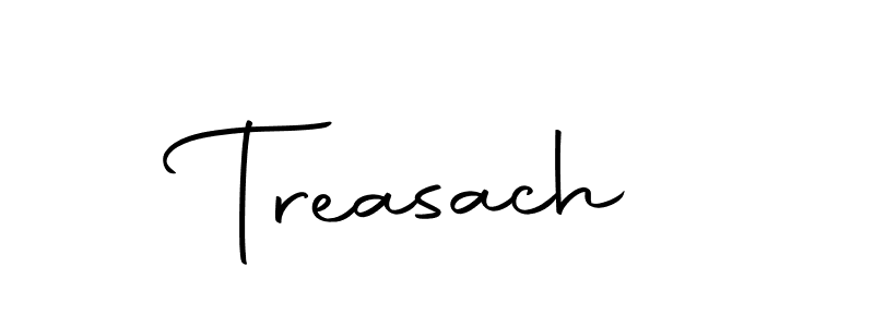 if you are searching for the best signature style for your name Treasach. so please give up your signature search. here we have designed multiple signature styles  using Autography-DOLnW. Treasach signature style 10 images and pictures png