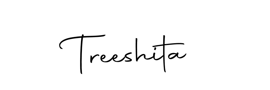 How to make Treeshita signature? Autography-DOLnW is a professional autograph style. Create handwritten signature for Treeshita name. Treeshita signature style 10 images and pictures png