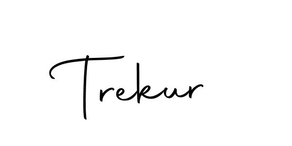 Use a signature maker to create a handwritten signature online. With this signature software, you can design (Autography-DOLnW) your own signature for name Trekur. Trekur signature style 10 images and pictures png