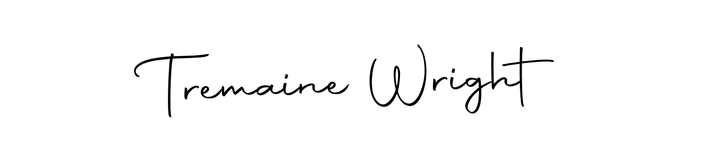 You should practise on your own different ways (Autography-DOLnW) to write your name (Tremaine Wright) in signature. don't let someone else do it for you. Tremaine Wright signature style 10 images and pictures png