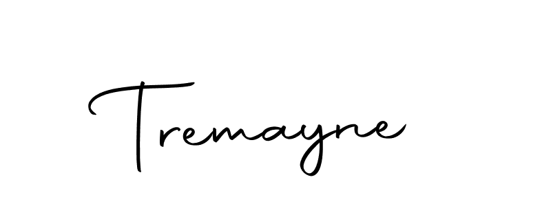 Make a beautiful signature design for name Tremayne. Use this online signature maker to create a handwritten signature for free. Tremayne signature style 10 images and pictures png