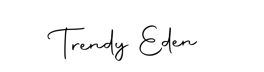 Make a beautiful signature design for name Trendy Eden. Use this online signature maker to create a handwritten signature for free. Trendy Eden signature style 10 images and pictures png