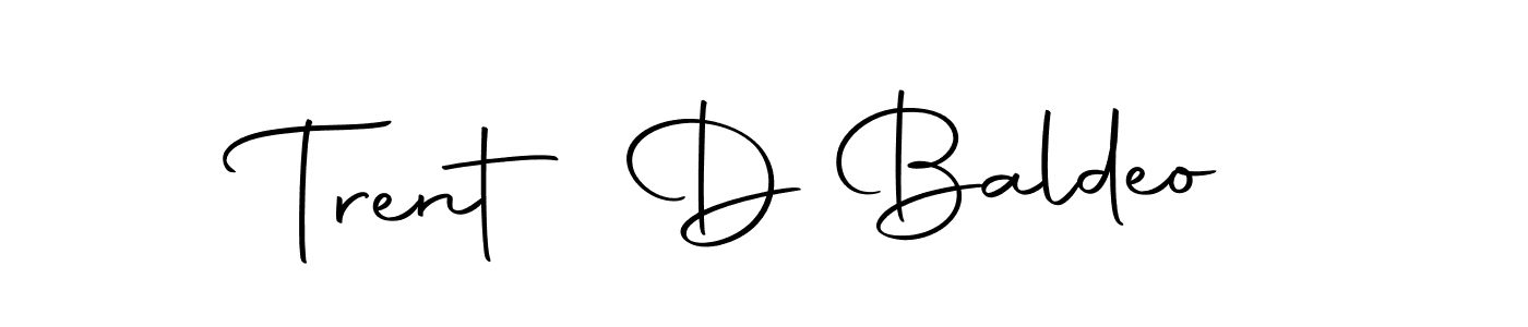 Design your own signature with our free online signature maker. With this signature software, you can create a handwritten (Autography-DOLnW) signature for name Trent D Baldeo. Trent D Baldeo signature style 10 images and pictures png