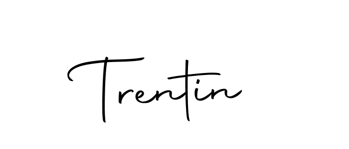 if you are searching for the best signature style for your name Trentin. so please give up your signature search. here we have designed multiple signature styles  using Autography-DOLnW. Trentin signature style 10 images and pictures png