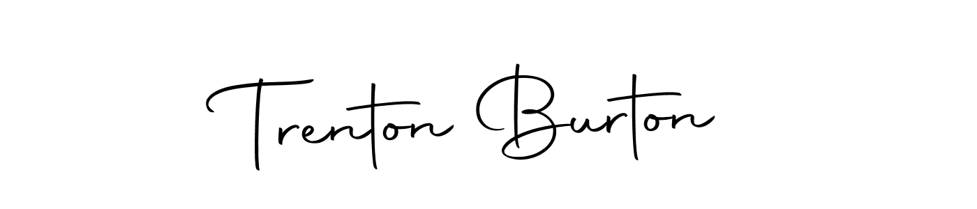 How to make Trenton Burton signature? Autography-DOLnW is a professional autograph style. Create handwritten signature for Trenton Burton name. Trenton Burton signature style 10 images and pictures png
