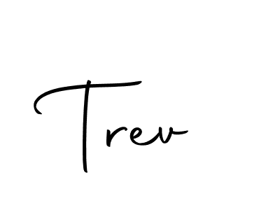 if you are searching for the best signature style for your name Trev. so please give up your signature search. here we have designed multiple signature styles  using Autography-DOLnW. Trev signature style 10 images and pictures png