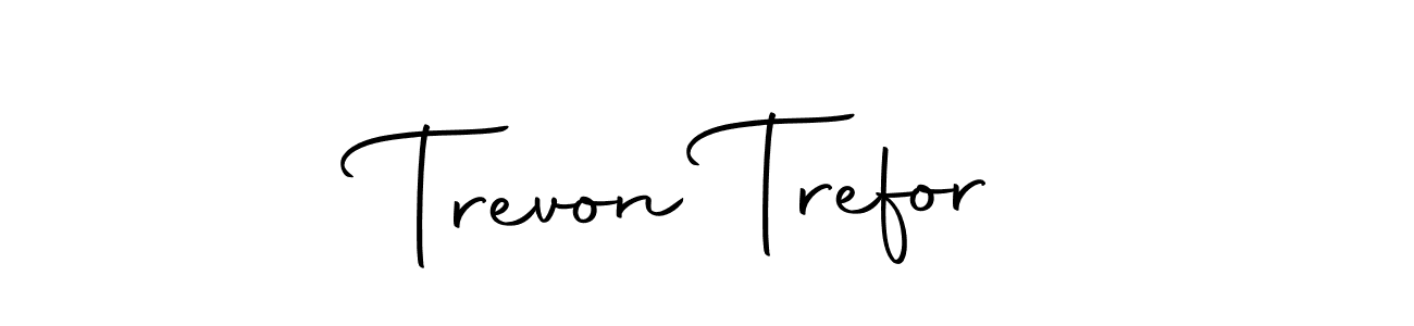 Design your own signature with our free online signature maker. With this signature software, you can create a handwritten (Autography-DOLnW) signature for name Trevon Trefor. Trevon Trefor signature style 10 images and pictures png