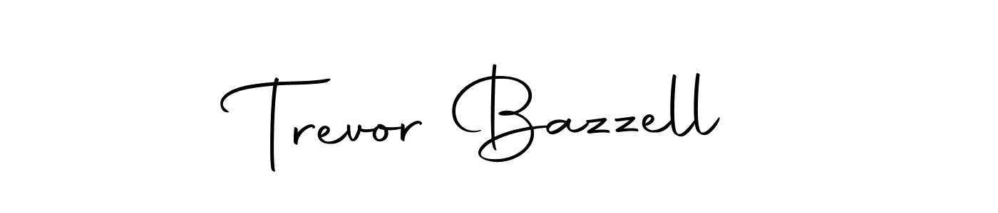 How to make Trevor Bazzell signature? Autography-DOLnW is a professional autograph style. Create handwritten signature for Trevor Bazzell name. Trevor Bazzell signature style 10 images and pictures png