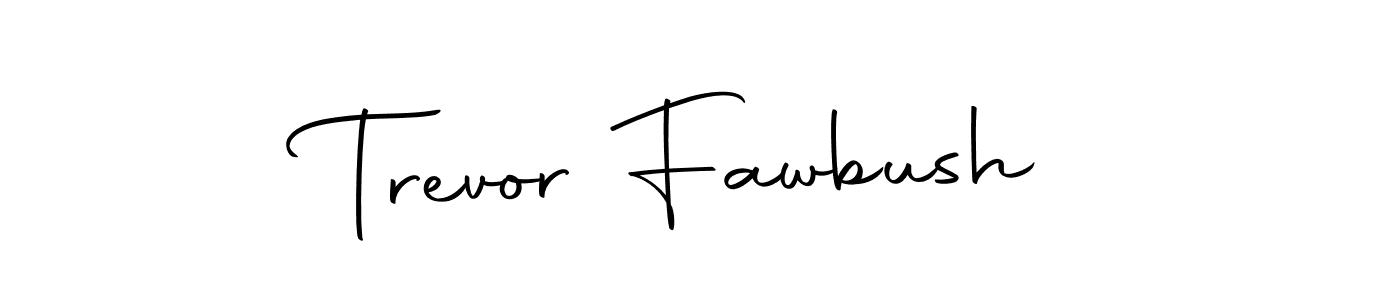 You can use this online signature creator to create a handwritten signature for the name Trevor Fawbush. This is the best online autograph maker. Trevor Fawbush signature style 10 images and pictures png
