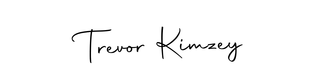 Trevor Kimzey stylish signature style. Best Handwritten Sign (Autography-DOLnW) for my name. Handwritten Signature Collection Ideas for my name Trevor Kimzey. Trevor Kimzey signature style 10 images and pictures png