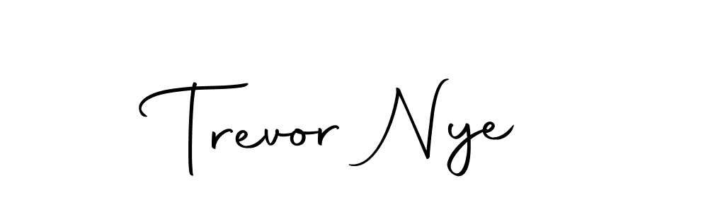 Use a signature maker to create a handwritten signature online. With this signature software, you can design (Autography-DOLnW) your own signature for name Trevor Nye. Trevor Nye signature style 10 images and pictures png