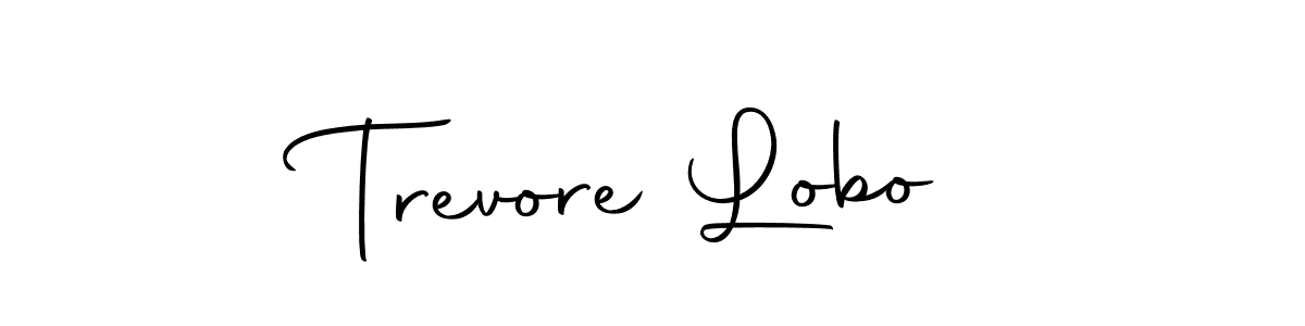 Once you've used our free online signature maker to create your best signature Autography-DOLnW style, it's time to enjoy all of the benefits that Trevore Lobo name signing documents. Trevore Lobo signature style 10 images and pictures png