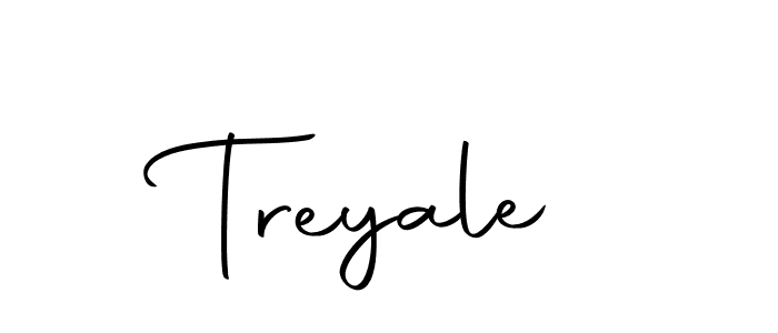 Treyale stylish signature style. Best Handwritten Sign (Autography-DOLnW) for my name. Handwritten Signature Collection Ideas for my name Treyale. Treyale signature style 10 images and pictures png