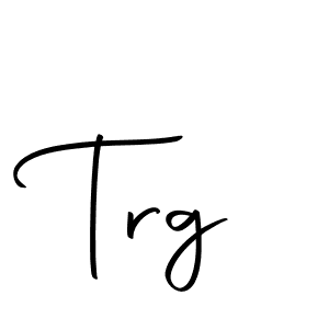 You should practise on your own different ways (Autography-DOLnW) to write your name (Trg) in signature. don't let someone else do it for you. Trg signature style 10 images and pictures png