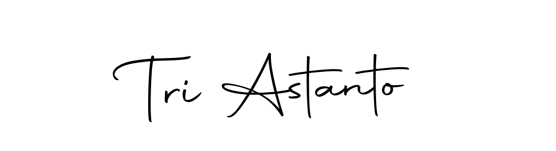 Design your own signature with our free online signature maker. With this signature software, you can create a handwritten (Autography-DOLnW) signature for name Tri Astanto. Tri Astanto signature style 10 images and pictures png