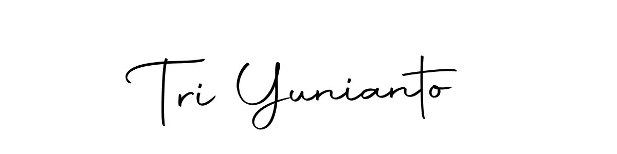 This is the best signature style for the Tri Yunianto name. Also you like these signature font (Autography-DOLnW). Mix name signature. Tri Yunianto signature style 10 images and pictures png
