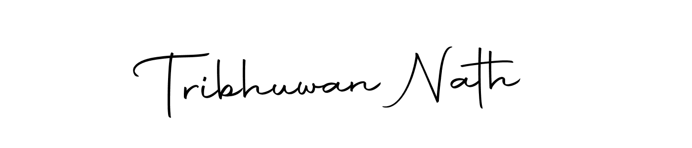 Also we have Tribhuwan Nath name is the best signature style. Create professional handwritten signature collection using Autography-DOLnW autograph style. Tribhuwan Nath signature style 10 images and pictures png