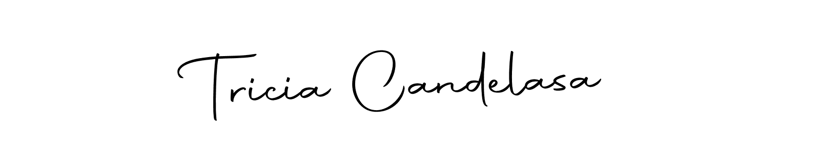 Make a beautiful signature design for name Tricia Candelasa. Use this online signature maker to create a handwritten signature for free. Tricia Candelasa signature style 10 images and pictures png