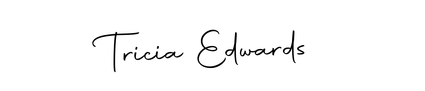 Here are the top 10 professional signature styles for the name Tricia Edwards. These are the best autograph styles you can use for your name. Tricia Edwards signature style 10 images and pictures png