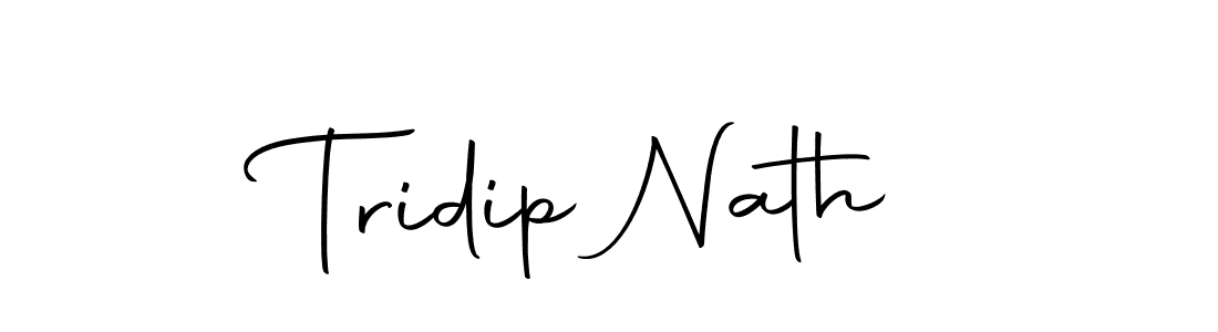 Create a beautiful signature design for name Tridip Nath. With this signature (Autography-DOLnW) fonts, you can make a handwritten signature for free. Tridip Nath signature style 10 images and pictures png