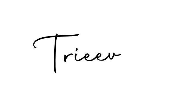 The best way (Autography-DOLnW) to make a short signature is to pick only two or three words in your name. The name Trieev include a total of six letters. For converting this name. Trieev signature style 10 images and pictures png