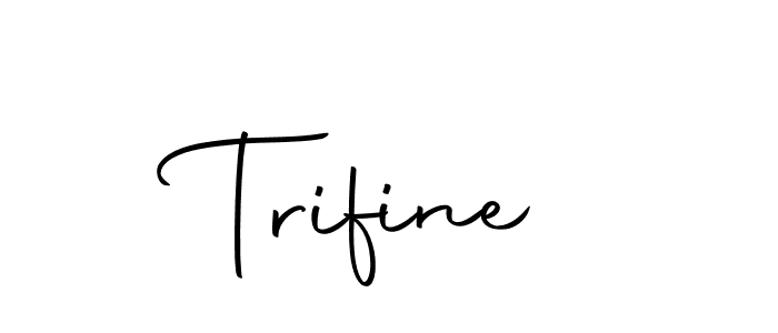 Also we have Trifine name is the best signature style. Create professional handwritten signature collection using Autography-DOLnW autograph style. Trifine signature style 10 images and pictures png