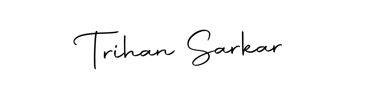 Check out images of Autograph of Trihan Sarkar name. Actor Trihan Sarkar Signature Style. Autography-DOLnW is a professional sign style online. Trihan Sarkar signature style 10 images and pictures png