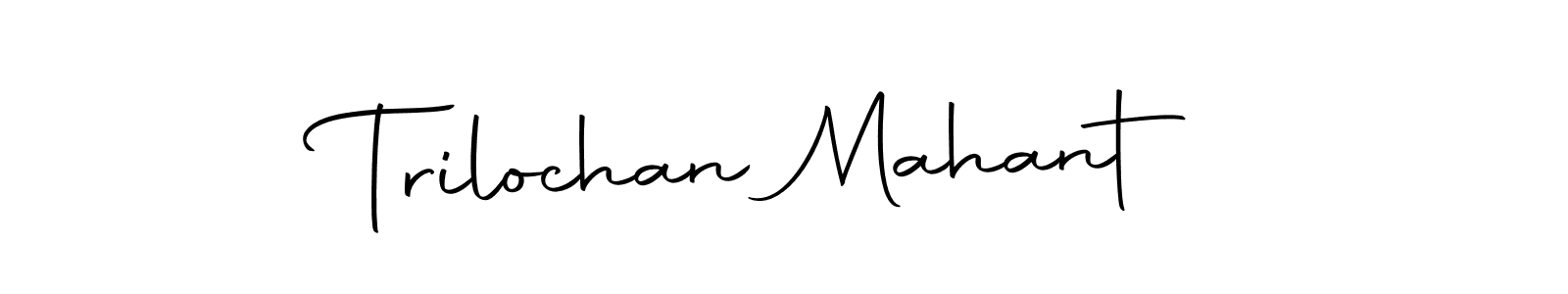 Make a beautiful signature design for name Trilochan Mahant. Use this online signature maker to create a handwritten signature for free. Trilochan Mahant signature style 10 images and pictures png