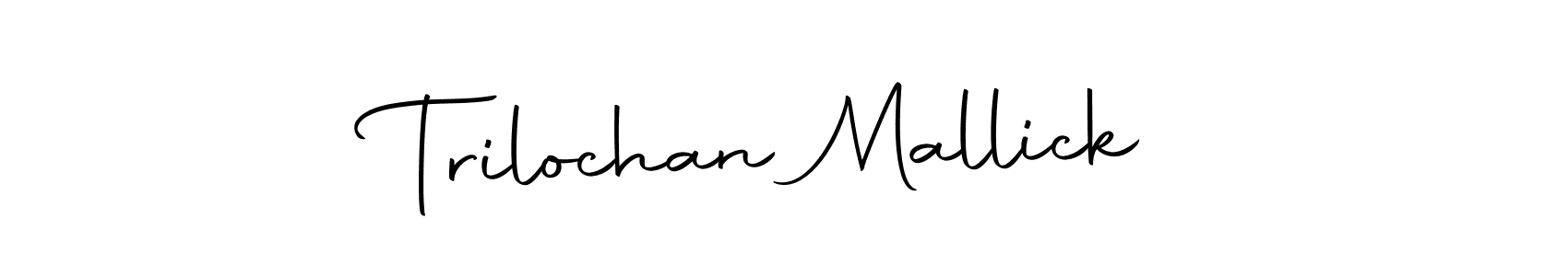 Design your own signature with our free online signature maker. With this signature software, you can create a handwritten (Autography-DOLnW) signature for name Trilochan Mallick. Trilochan Mallick signature style 10 images and pictures png