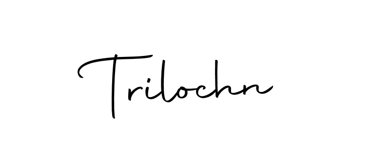 Make a beautiful signature design for name Trilochn. With this signature (Autography-DOLnW) style, you can create a handwritten signature for free. Trilochn signature style 10 images and pictures png