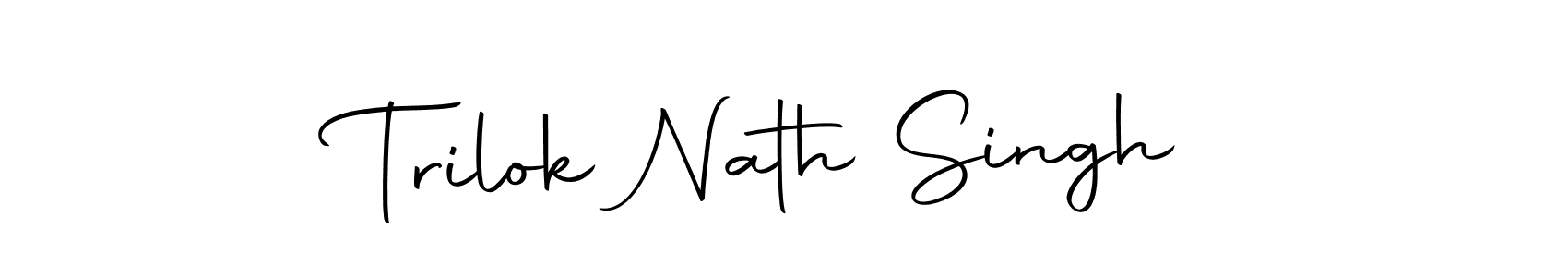 How to make Trilok Nath Singh signature? Autography-DOLnW is a professional autograph style. Create handwritten signature for Trilok Nath Singh name. Trilok Nath Singh signature style 10 images and pictures png