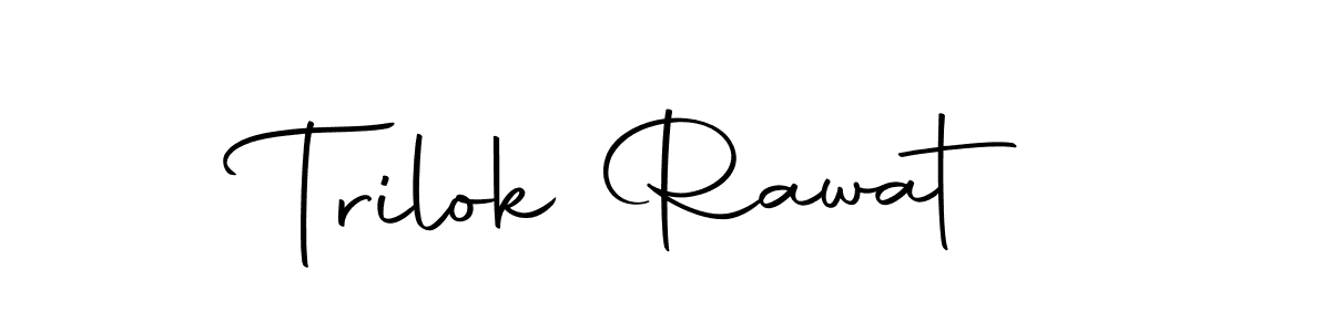 This is the best signature style for the Trilok Rawat name. Also you like these signature font (Autography-DOLnW). Mix name signature. Trilok Rawat signature style 10 images and pictures png