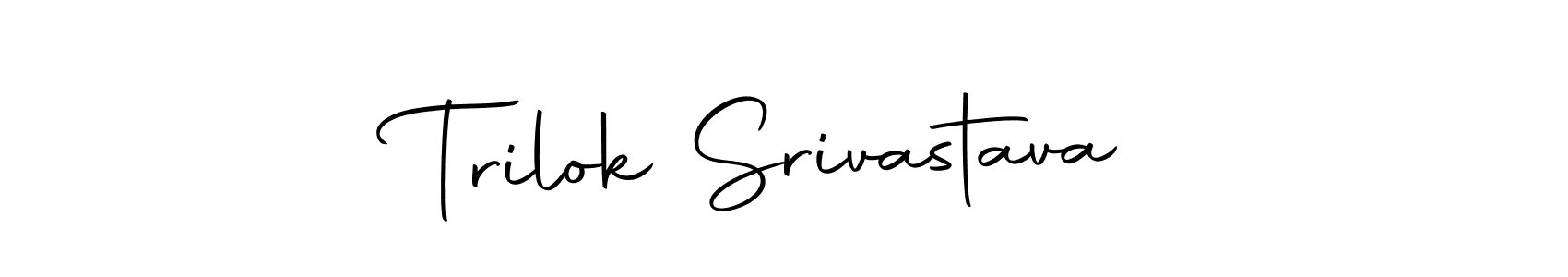 The best way (Autography-DOLnW) to make a short signature is to pick only two or three words in your name. The name Trilok Srivastava include a total of six letters. For converting this name. Trilok Srivastava signature style 10 images and pictures png