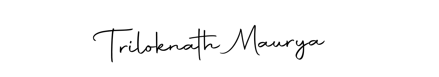 How to Draw Triloknath Maurya signature style? Autography-DOLnW is a latest design signature styles for name Triloknath Maurya. Triloknath Maurya signature style 10 images and pictures png