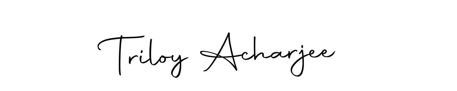 It looks lik you need a new signature style for name Triloy Acharjee. Design unique handwritten (Autography-DOLnW) signature with our free signature maker in just a few clicks. Triloy Acharjee signature style 10 images and pictures png