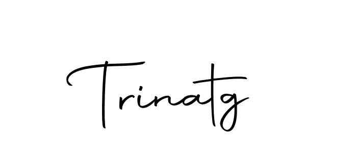 You should practise on your own different ways (Autography-DOLnW) to write your name (Trinatg) in signature. don't let someone else do it for you. Trinatg signature style 10 images and pictures png