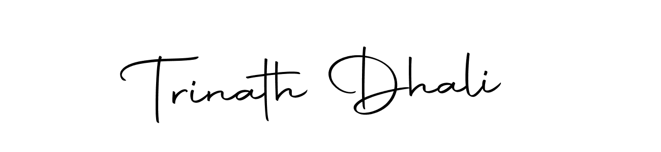 Autography-DOLnW is a professional signature style that is perfect for those who want to add a touch of class to their signature. It is also a great choice for those who want to make their signature more unique. Get Trinath Dhali name to fancy signature for free. Trinath Dhali signature style 10 images and pictures png