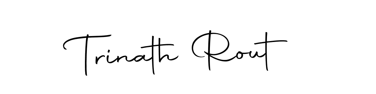 Use a signature maker to create a handwritten signature online. With this signature software, you can design (Autography-DOLnW) your own signature for name Trinath Rout. Trinath Rout signature style 10 images and pictures png