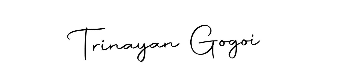 Autography-DOLnW is a professional signature style that is perfect for those who want to add a touch of class to their signature. It is also a great choice for those who want to make their signature more unique. Get Trinayan Gogoi name to fancy signature for free. Trinayan Gogoi signature style 10 images and pictures png