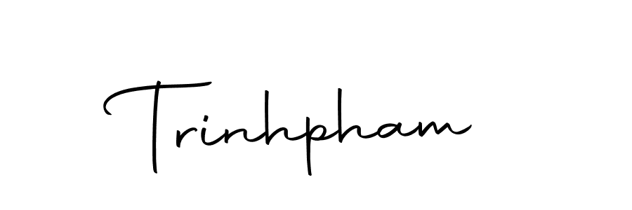 The best way (Autography-DOLnW) to make a short signature is to pick only two or three words in your name. The name Trinhpham include a total of six letters. For converting this name. Trinhpham signature style 10 images and pictures png