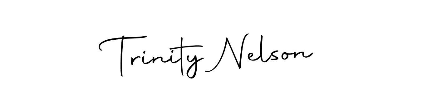 Design your own signature with our free online signature maker. With this signature software, you can create a handwritten (Autography-DOLnW) signature for name Trinity Nelson. Trinity Nelson signature style 10 images and pictures png