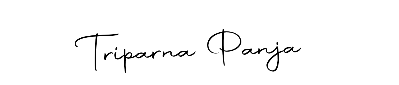 Triparna Panja stylish signature style. Best Handwritten Sign (Autography-DOLnW) for my name. Handwritten Signature Collection Ideas for my name Triparna Panja. Triparna Panja signature style 10 images and pictures png